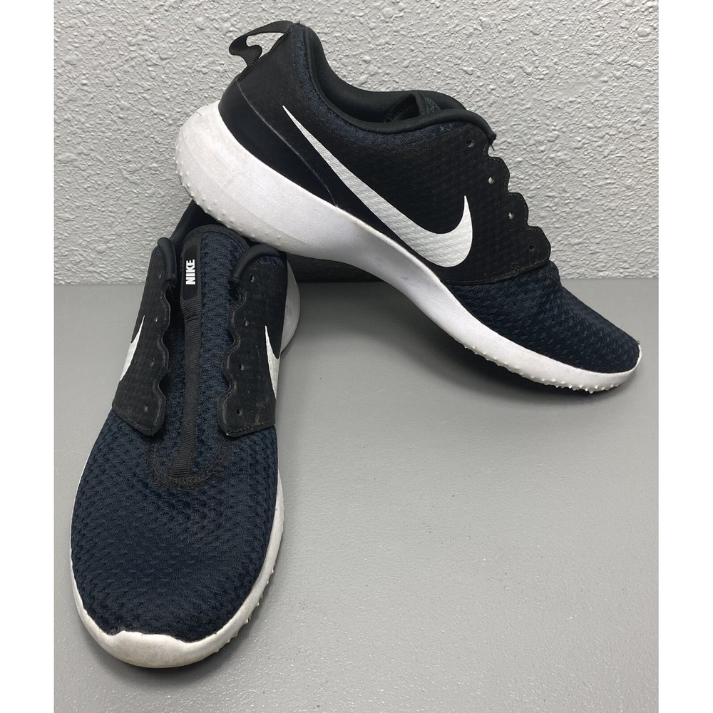 Nike Roshe G Golf Spikeless Sneakers Shoes Black White CD6065-001 Mens Size 10
